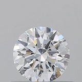0.50ct Round Natural Diamond (Colour D, Clarity VVS1, Cut EX, GIA Certified)
