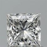 0.84ct Princess Natural Diamond (Colour E, Clarity VS2, GIA Certified)