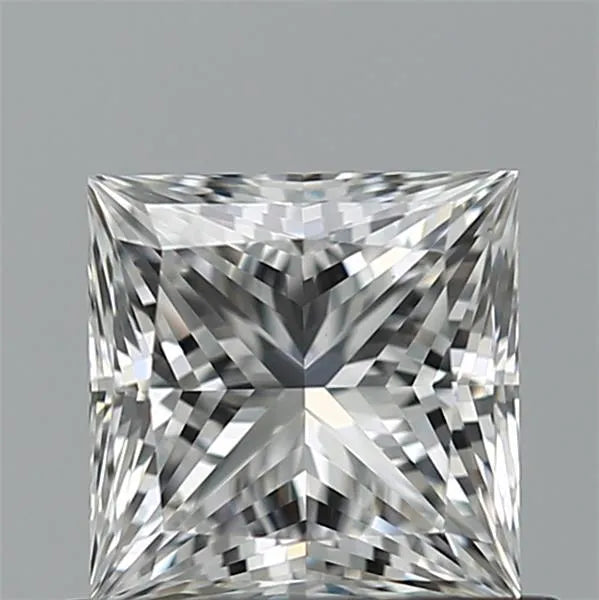 0.84ct Princess Natural Diamond (Colour E, Clarity VS2, GIA Certified)