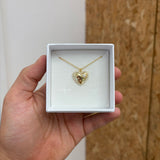 Collana Cuore Mom pieno