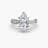 Solitaire with Pavé 3