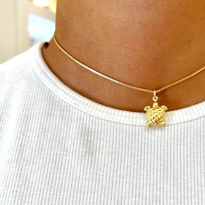 Collana con pendente tribale Stile Surfista tartaruga hawaii surfing Collana con pendente tribale Stile Surfista tartaruga hawaii surfing